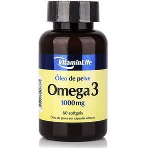 Ômega 3 - Óleo de Peixe (1000mg) 60 Softgels - Vitaminlife