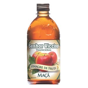 Vinagre de Maçã (c/ Açúcar Mascavo) 500ml - Senhor Viccino