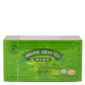 Té Verde Orgánico - Té Verde 50g (25 Bolsitas de 2g) Importado Fujian