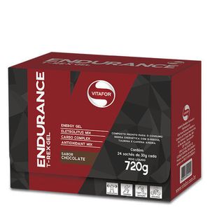 T-Rex Endurance Gel 24 Sachês 30g Chocolate - Vitafor