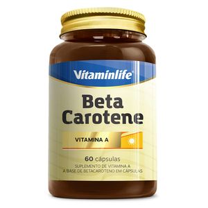 Beta Caroteno (6000UI) 60 Cápsulas - Vitaminlife