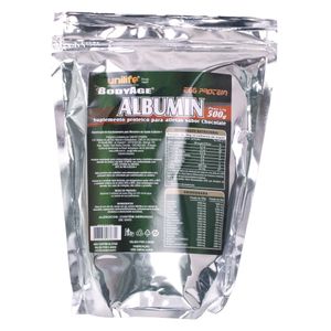 Albumina - Proteína da Clara do Ovo Albumin Egg Protein Sabor Chocolate 500g - Unilife (Venc. 11/2020)