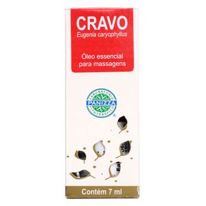 Óleo Essencial de Cravo para massagens 7ml - Panizza