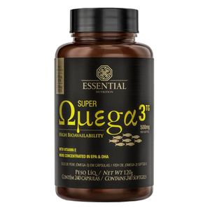Super Ômega 3 TG (500mg) 240 cápsulas - Essential Nutrition