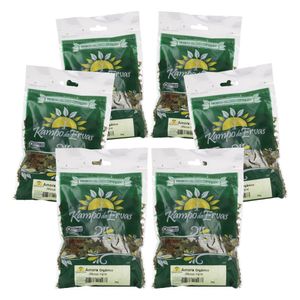 Kit 6x Amora Orgânica (Morus Nigra) 30g - Kampo de Ervas
