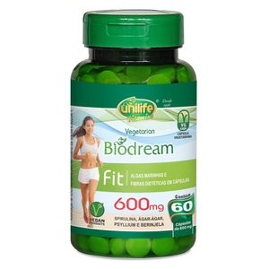 Biodream Fit (600mg) 60 Cápsulas Vegetarianas - Unilife