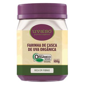 Resveratrol - Harina de Cáscara de Uva Ecológica 100g - Solo Uva