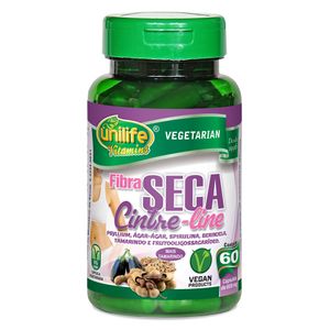 Fibra Seca Cintre-line (600mg) 60 Cápsulas Vegetarianas- Unilife