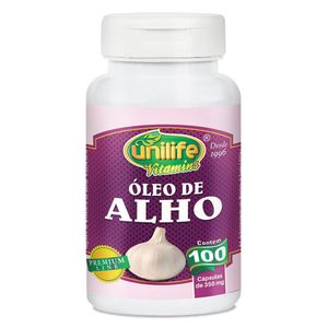 Óleo de Alho (250mg) 100 Cápsulas - Unilife