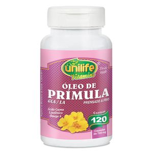 Óleo de Prímula 120 Cápsulas - Unilife