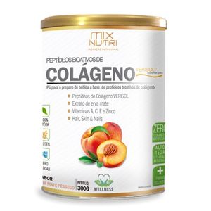 Colágeno Verisol Chá Mate Pêssego 300g - Mix Nutri