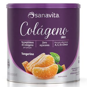 Colágeno Skin Tangerina 300g - Sanavita