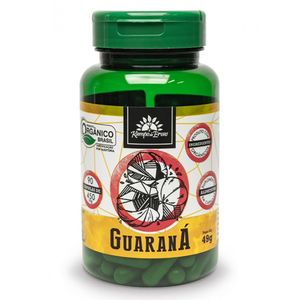 Guaraná Orgânico (450mg) 90 Cápsulas Vegetarianas - Kampo de Ervas