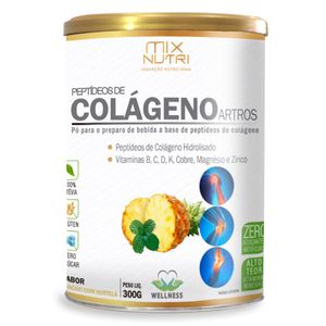 Colágeno Artros Piña C/ Menta 300g - Mix Nutri