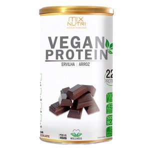 Vegan Protein Chocolate 450g - Mix Nutri