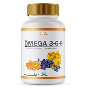 Ômega 3,6,9 Femme (1000mg) 60 Cápsulas - Mix Nutri
