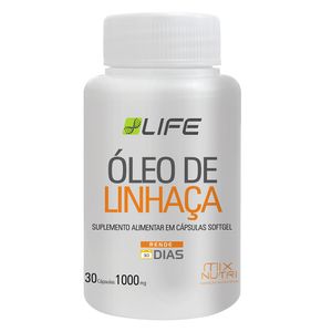 Aceite de Linaza (500mg) 30 Cápsulas - Mix Nutri (VENCIMIENTO 20/11/2021)