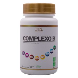 Complexo B (500mg) 60 Cápsulas - Mix Nutri