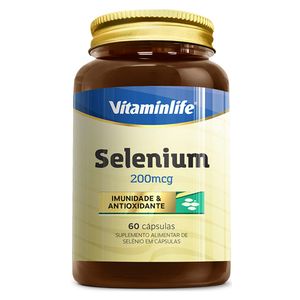 Selenio (200 mcg) 60 Cápsulas - Vitaminlife