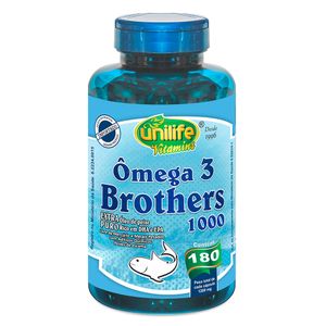 Ômega-3 Brother (1400mg) 180 Cápsulas - Unilife