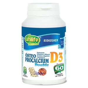 Osteo Procalcio D3 Doble (1400mg) 60 Cápsulas - Unilife