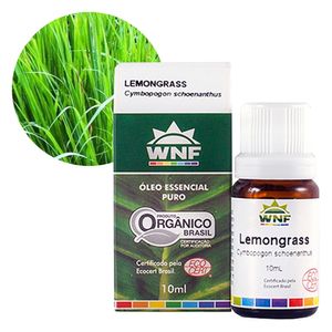 Óleo Essencial Lemongrass (Orgânico) 10ml - Wnf