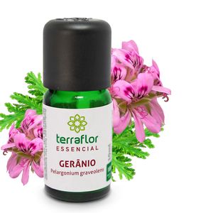 Óleo Essencial Gerânio 10ml - Terra Flor