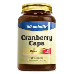 Cranberry (500mg) 60 Cápsulas - Vitaminlife