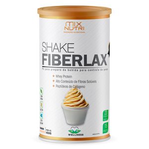 Shake Fiberlax Sabor Creme 450g - Mix Nutri
