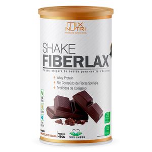 Shake Fiberlax Sabor Chocolate Belga 450g - Mix Nutri