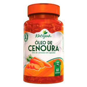 Óleo de Cenoura (1000mg) 60 Cápsulas - Katiguá