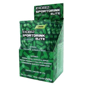 Exceed Sport Drink Elite (7 Sachê de 35g) Limão - Advanced Nutrition