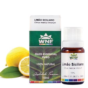 Óleo Essencial Limão Siciliano 10ml - Wnf