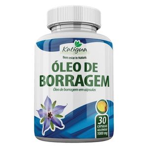 Óleo de Borragem (1000mg) 30 Cápsulas - Katiguá