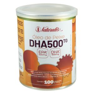 Ômega-3 DHA 500 (1000mg) 100 Cápsulas - Naturalis