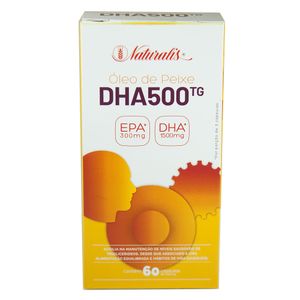 Ômega-3 DHA 500 (1000mg) 60 Cápsulas - Naturalis