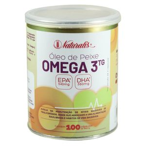 Óleo de Peixe Ômega-3 (1000mg) 100 Cápsulas - Naturalis
