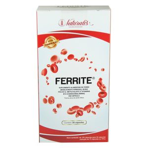 Ferrita 30 Cápsulas Vegetarianas - Natural