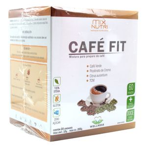 Café Fit 20 Sachês de 10g (200g) - Mix Nutri