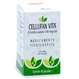 Cellufan - Centella Asiática (100mg) 45 Cápsulas - Vitalab