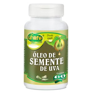 Óleo de Semente de Uva (700mg) 60 Cápsulas - Unilife