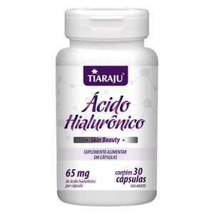 Ácido Hialurônico (65mg) 30 Cápsulas - Tiarajú