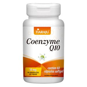 Coenzima Q10 (Ubiquinona 50mg) 60 Cápsulas Blancas - Tiarajú