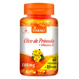 Óleo de Prímula + Vit. E (500mg) 60 Cápsulas - Tiarajú