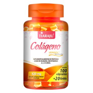 Colágeno Verisol (420mg) 100+20 Cápsulas - Tiarajú