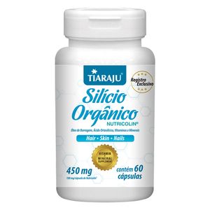 Silicio Orgánico (450mg) 60 Cápsulas - Tiarajú