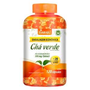 Extracto de Té Verde (300mg) 120+20 Cápsulas - Tiarajú