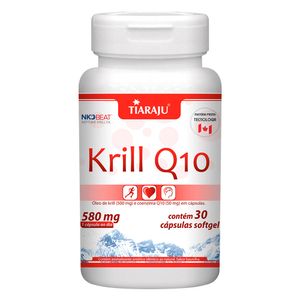 Krill + Coenzima Q10 (580mg) 30 Cápsulas - Tiarajú