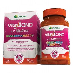 Vitabond A-Z (430mg) Mulher 60 Cápsulas - Katiguá