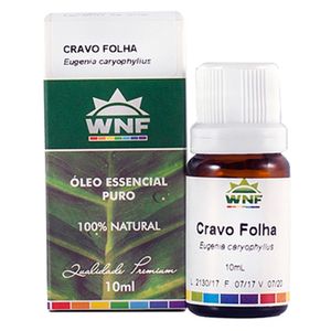 Óleo Essencial Cravo Folha 10ml - Wnf